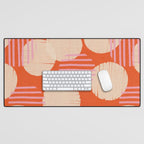 Abstract Summer Pattern #2 Desk Mat Gallery Image 1
