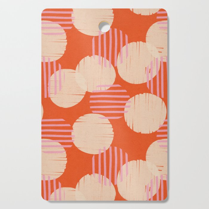 Abstract Summer Pattern #2 Cutting Board Gallery Image 1
