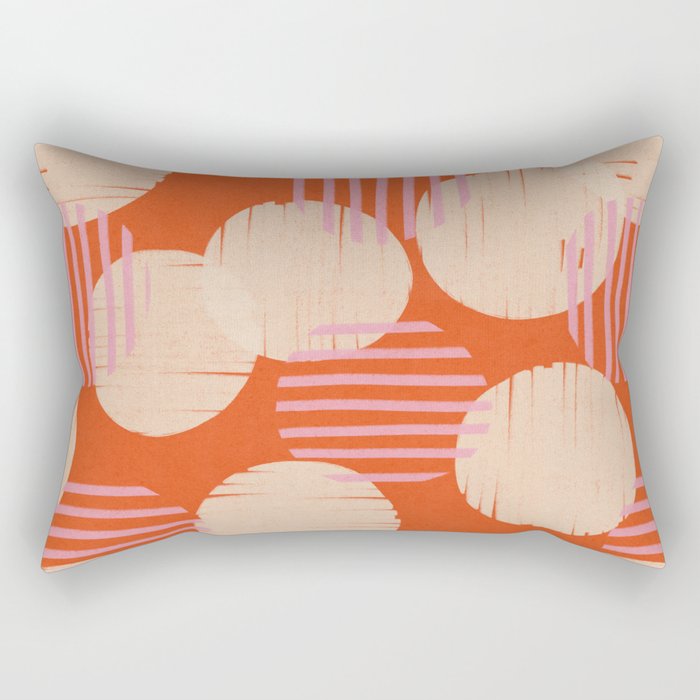 Abstract Summer Pattern #2 Rectangular Pillow Gallery Image 2