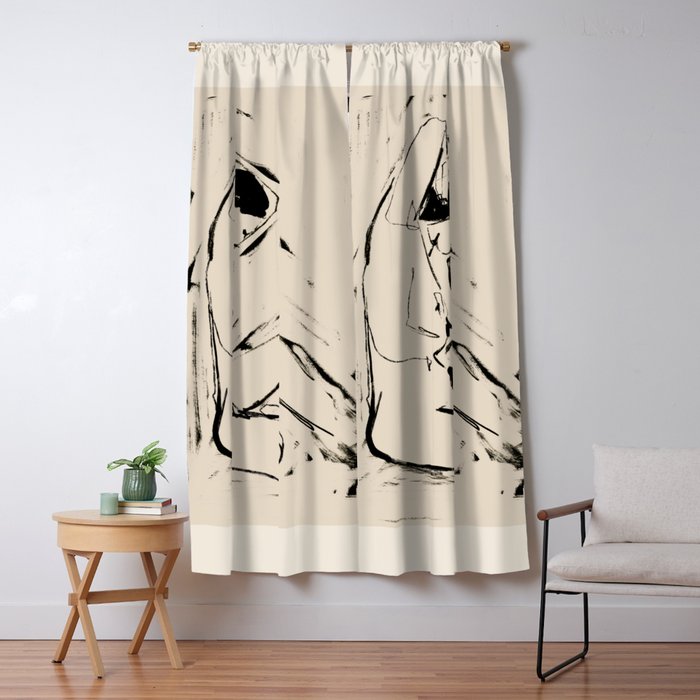 Female Figure 9 Window Curtain Gallery Image 5