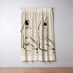 Female Figure 9 Window Curtain Gallery Image 3