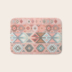 Aztec Artisan in Pink Bath Mat Gallery Image 1