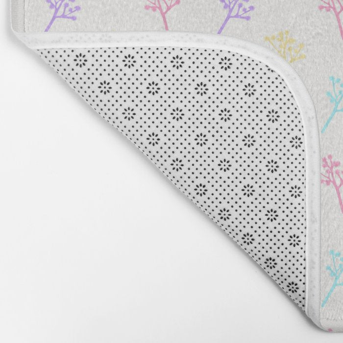 Colorful Joshua Trees Bath Mat Gallery Image 2