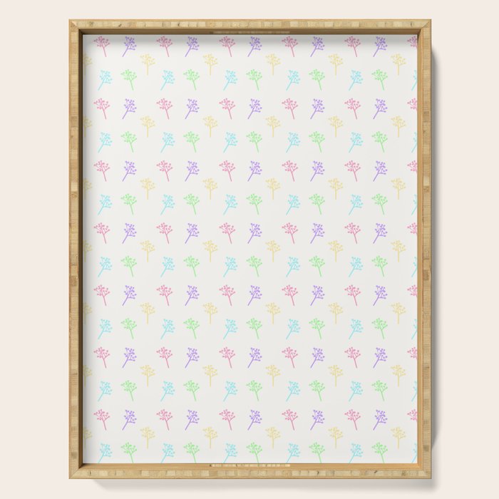 Colorful Joshua Trees Serving Tray Gallery Image 1