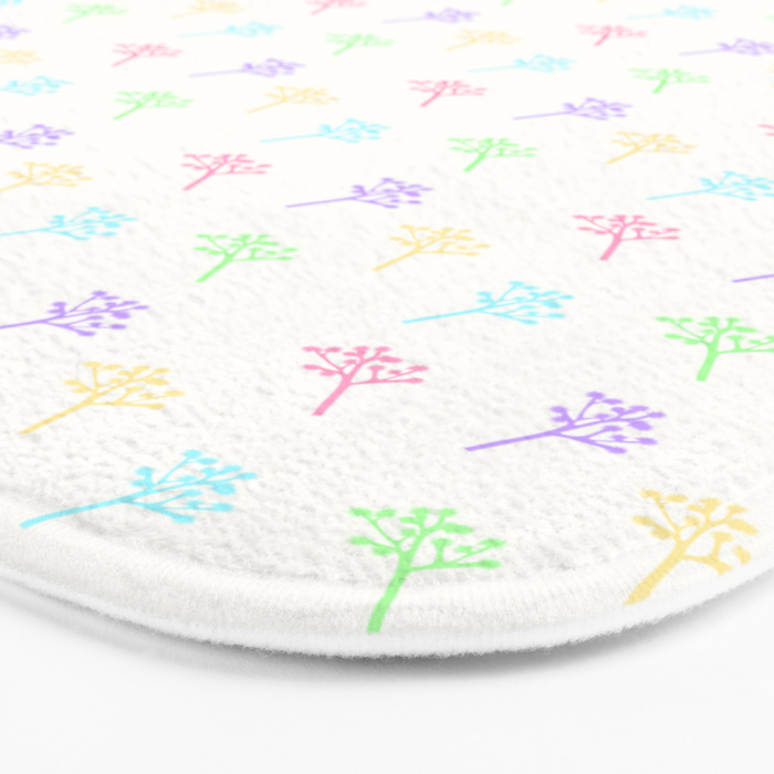 Colorful Joshua Trees Bath Mat Gallery Image 3