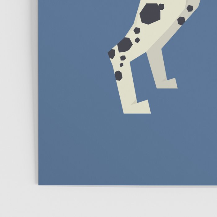 Dalmatian On Blue Poster Gallery Image 3