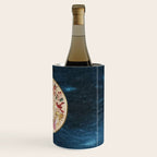 Vintage Astrology Zodiac Wheel Wine Chiller Gallery Image 3