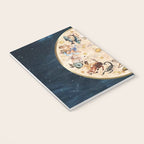 Vintage Astrology Zodiac Wheel Notebook Gallery Image 3