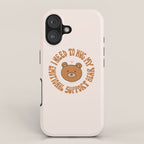 I Need To Hug My Emotional Support Bear iPhone Case Gallery Image 1
