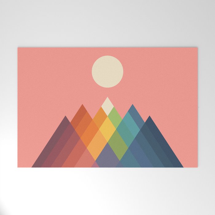 Rainbow Peak Welcome Mat Gallery Image 1