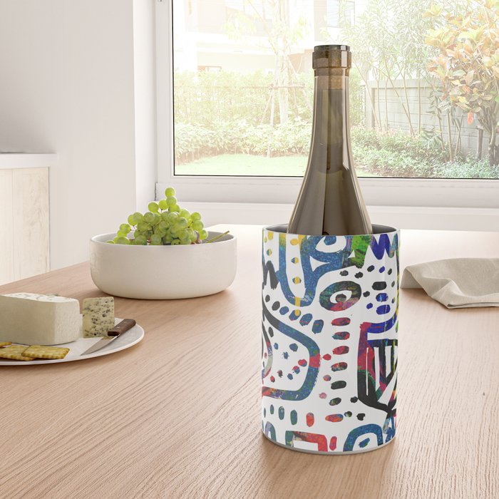 Graffiti Art Spray Painting White Street Comics Wine Chiller Gallery Image 4