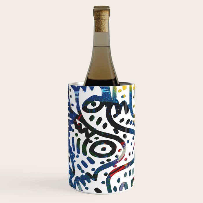 Graffiti Art Spray Painting White Street Comics Wine Chiller Gallery Image 2