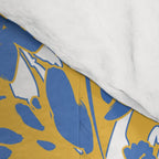 Simplistic silhouette flowers YB Comforter Gallery Image 4