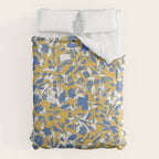 Simplistic silhouette flowers YB Duvet Cover Gallery Image 6