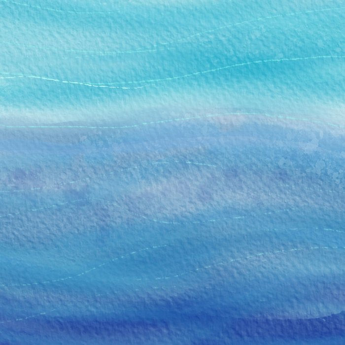 Sea Waves, Abstract Watercolor Painting Coffee Mug Gallery Image 2
