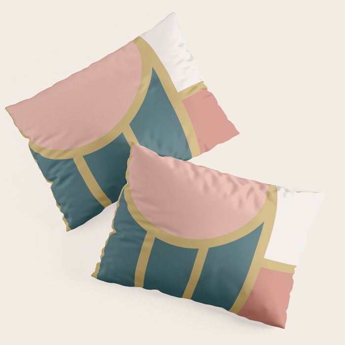 Maximalist Geometric 04 Pillow Sham Gallery Image 3