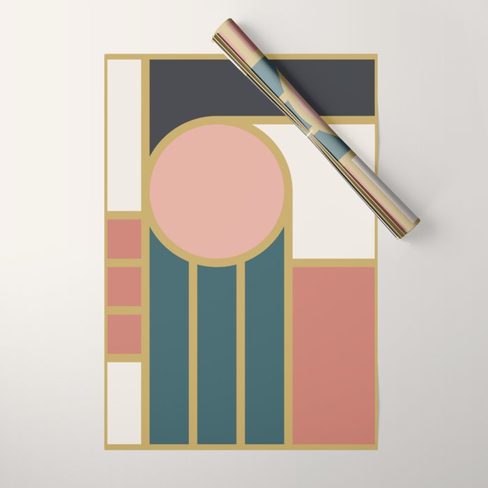 Maximalist Geometric 04 Wrapping Paper Gallery Image 1