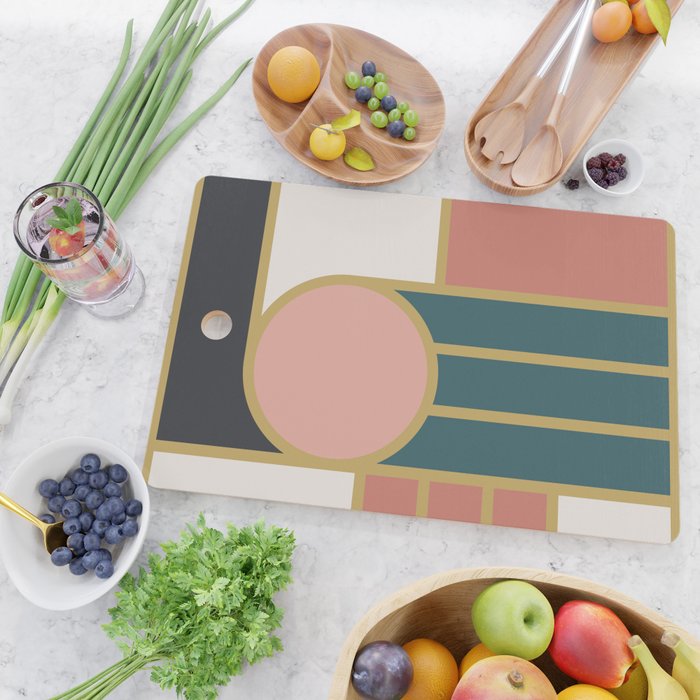 Maximalist Geometric 04 Cutting Board Gallery Image 2