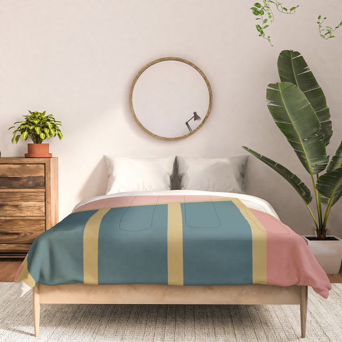 Maximalist Geometric 04 Comforter Gallery Image 3
