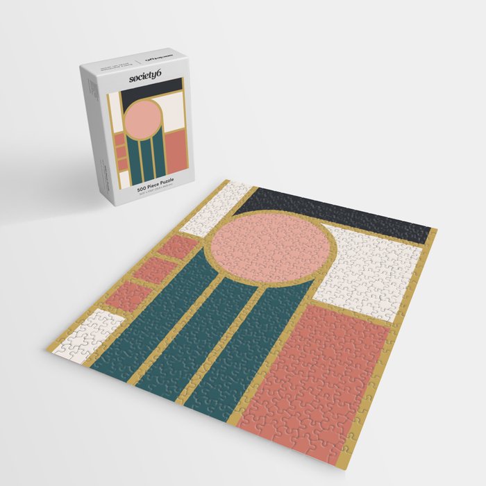 Maximalist Geometric 04 Jigsaw Puzzle Gallery Image 2