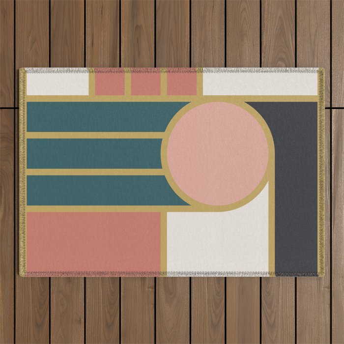 Maximalist Geometric 04 Outdoor Rug Gallery Image 1