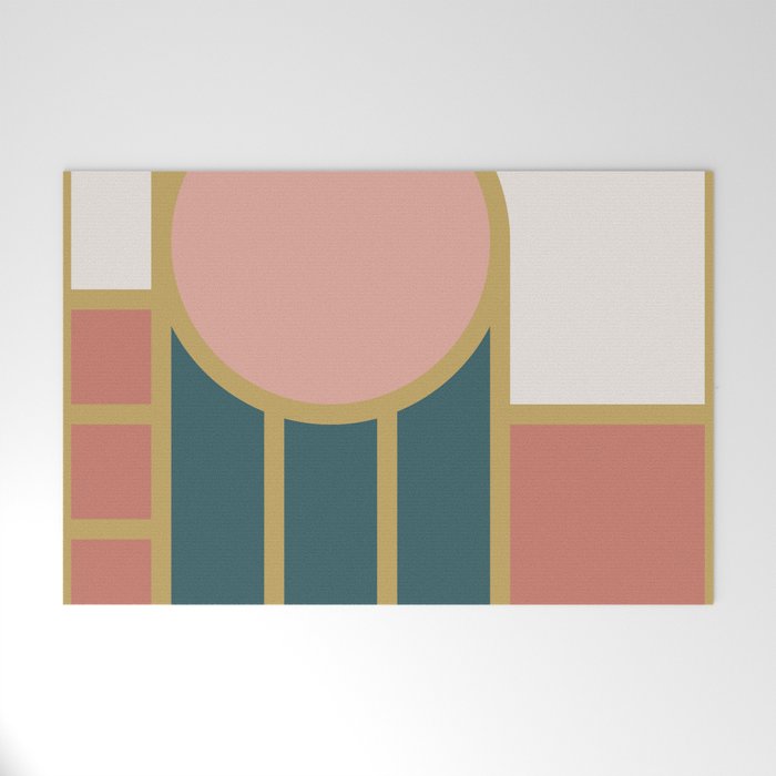 Maximalist Geometric 04 Welcome Mat Gallery Image 1