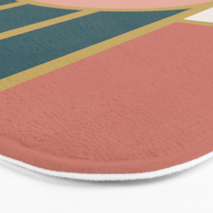 Maximalist Geometric 04 Bath Mat Gallery Image 3