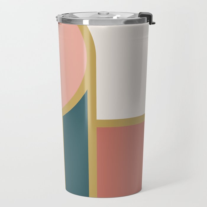 Maximalist Geometric 04 Travel Mug Gallery Image 2