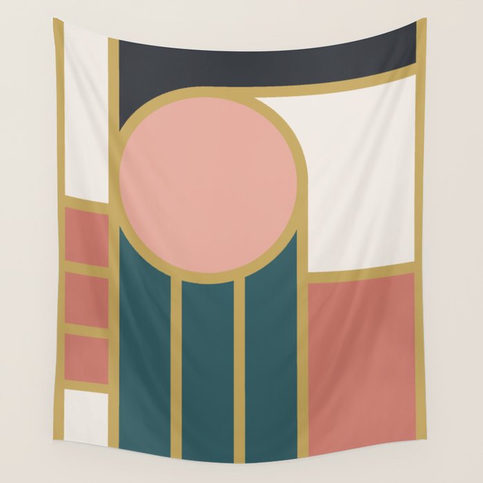 Maximalist Geometric 04 Wall Tapestry Gallery Image 4