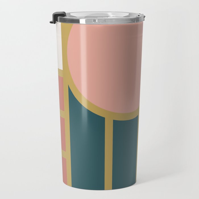 Maximalist Geometric 04 Travel Mug Gallery Image 3