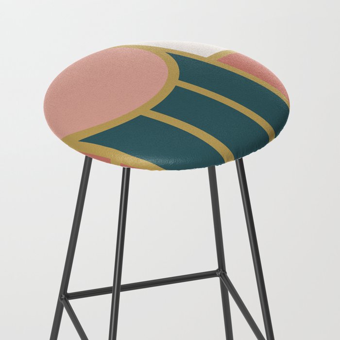 Maximalist Geometric 04 Stool Gallery Image 2