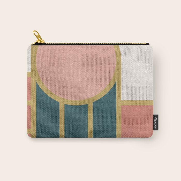 Maximalist Geometric 04 Carry All Pouch Gallery Image 1
