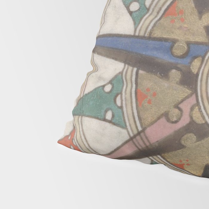 Historical Nautical Compass (1543) Pillow Sham Gallery Image 4