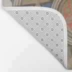 Historical Nautical Compass (1543) Bath Mat Gallery Image 2