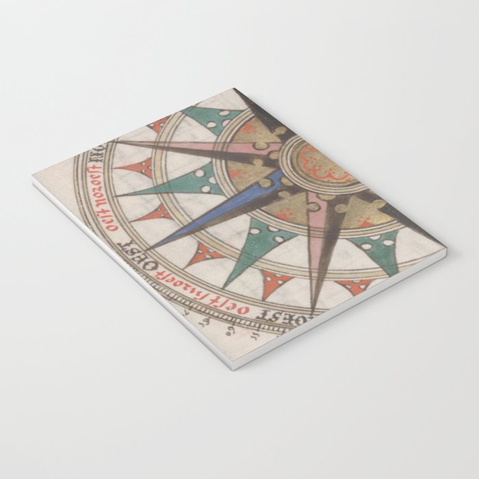 Historical Nautical Compass (1543) Notebook Gallery Image 3