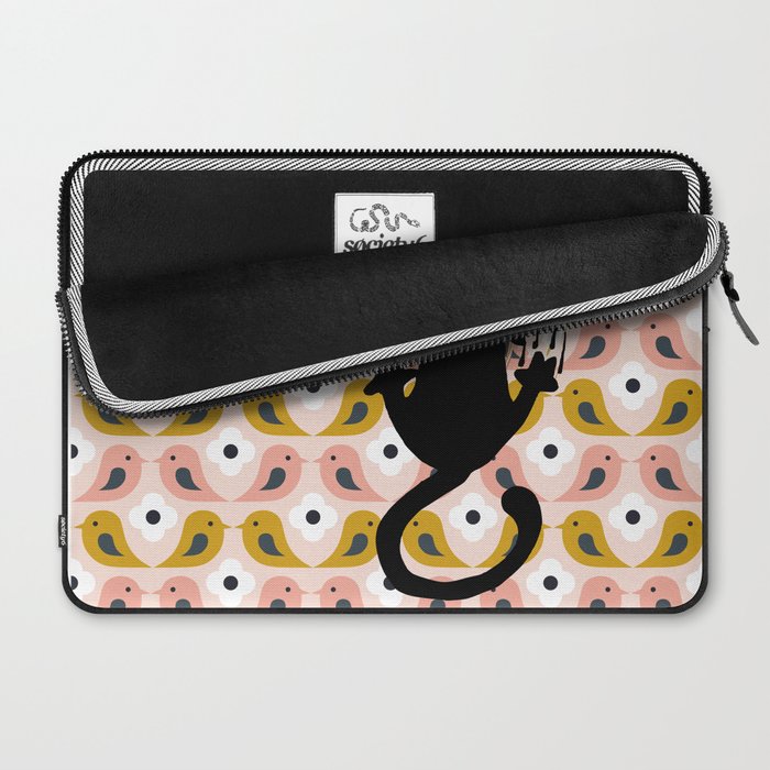 Unexspected falling cat blush Laptop Sleeve Gallery Image 2