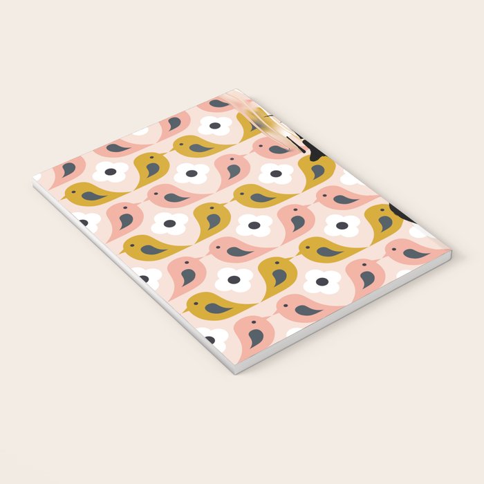 Unexspected falling cat blush Notebook Gallery Image 3
