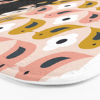 Unexspected falling cat blush Bath Mat Gallery Image 3