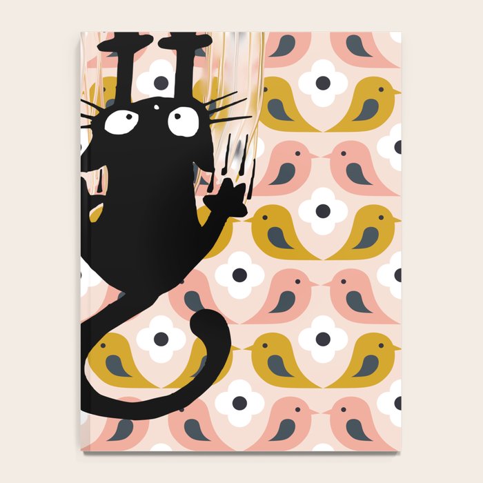 Unexspected falling cat blush Notebook Gallery Image 4