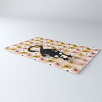 Unexspected falling cat blush Rug Gallery Image 3