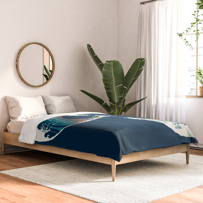 The Wave is forever Comforter Gallery Image 2