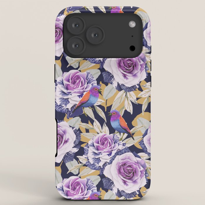 Bird in the rose bush D iPhone Case Gallery Image 8