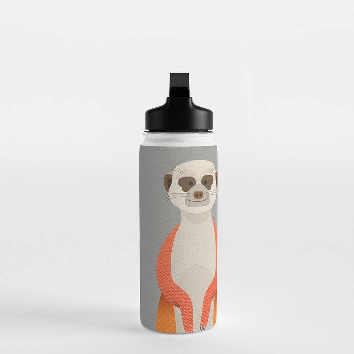 Whimsy Meerkats Water Bottle Gallery Image 3