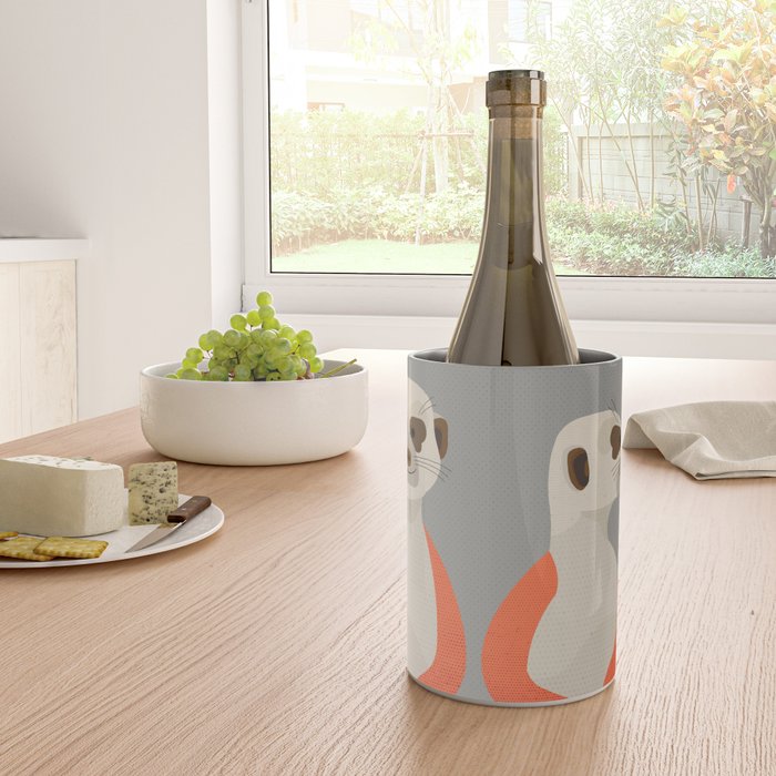 Whimsy Meerkats Wine Chiller Gallery Image 4
