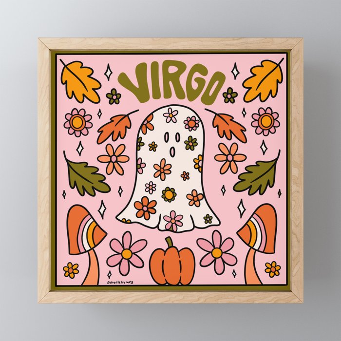 Virgo Ghost Mini Art Print Gallery Image 1