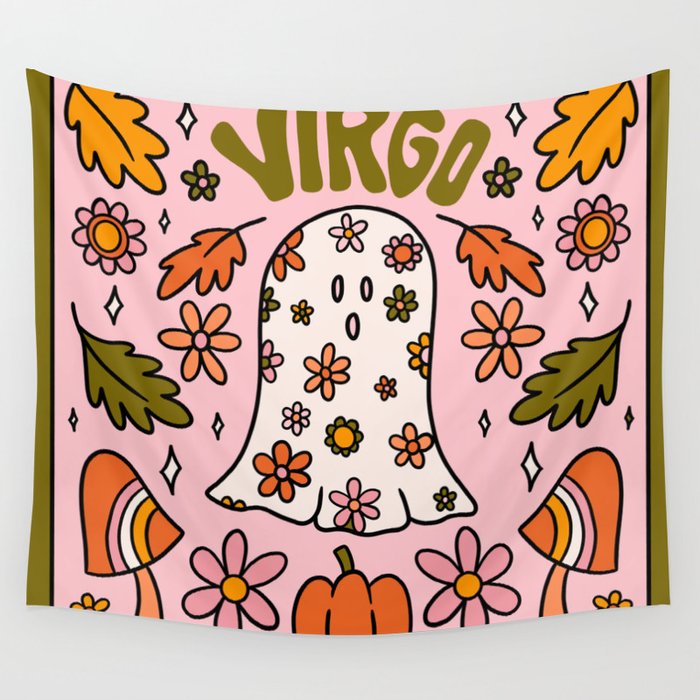 Virgo Ghost Wall Tapestry Gallery Image 4
