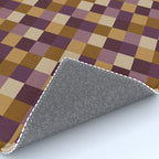 Bold Autumn Checks Pattern - Small XII Rug Gallery Image 4