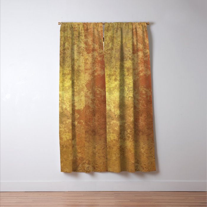 Rusty Gold and Copper Window Curtain Gallery Image 3
