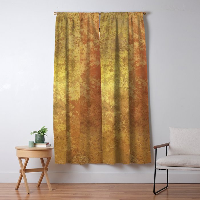 Rusty Gold and Copper Window Curtain Gallery Image 5