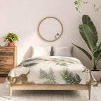 winter deer // repeat pattern Comforter Gallery Image 3